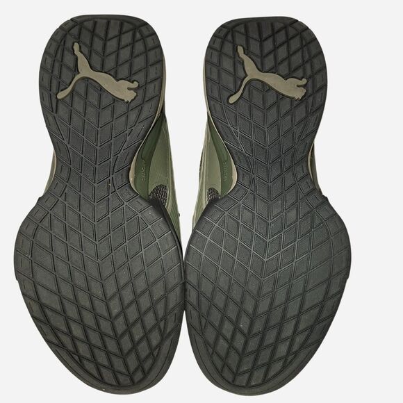 Olive green Puma trainers Women's 8.5 - Picture 5 of 8